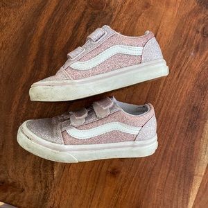 Glitter pink Vans
